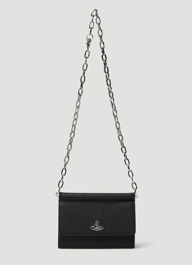 Biogreen Shoulder Bag Vivienne Westwood Biogreen Shoulder Bag Black vvw0249047