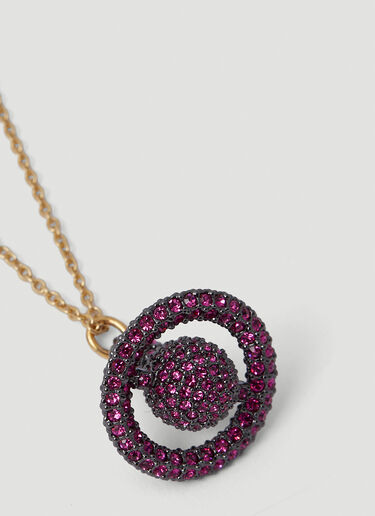 Grace Small Pendant Necklace Vivienne Westwood Grace Small Pendant Necklace Pink vvw0249092