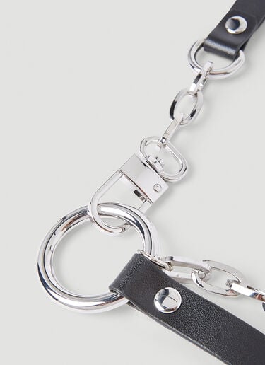 Vivienne Westwood Chain Harness 腰带 黑色 vvw0250095
