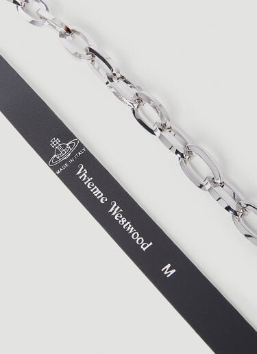 Vivienne Westwood Chain Harness 腰带 黑色 vvw0250095