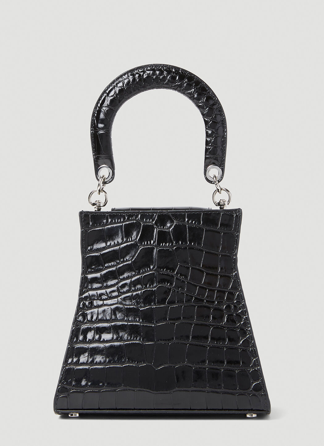 ☆Vivienne Westwood Black Shiny Patent Kelly Large Handbag☆ Vivienne Westwood Women's' Kelly Large Handbag in Black | LN-CC®
