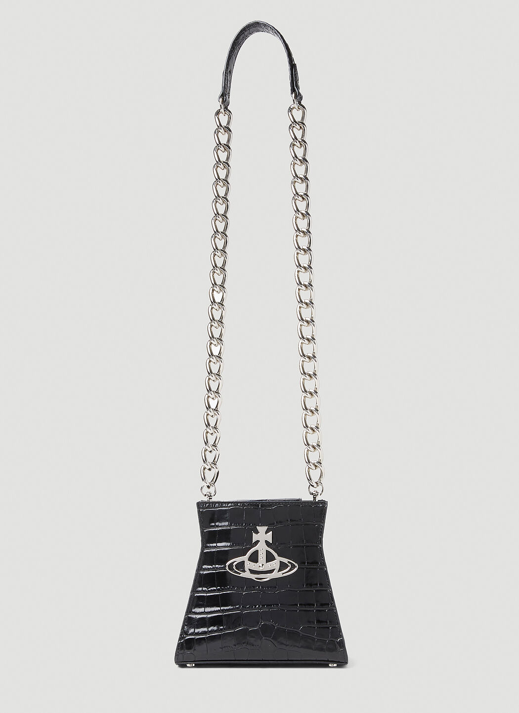 Vivienne Westwood Women's' Kelly Large Handbag in Black | LN-CC®