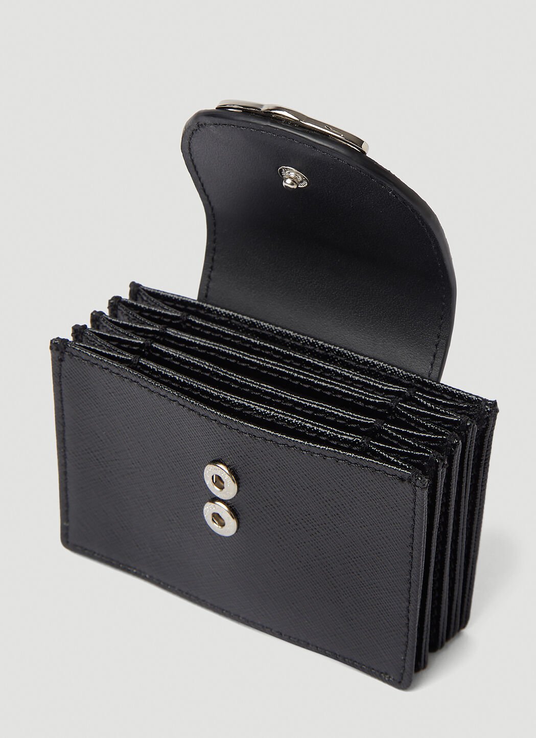 Vivienne Westwood Women's' Flap Cardholder in Black | LN-CC®
