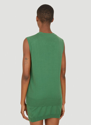 Bea Sleeve Knit Top Vivienne Westwood Bea Sleeve Knit Top Green vvw0252012