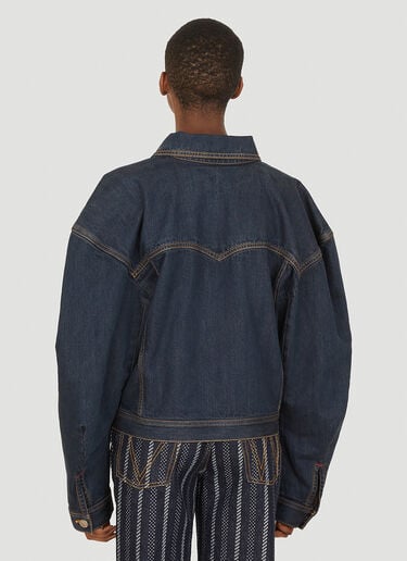 Vivienne Westwood Boxer Denim Jacket Blue vvw0252023