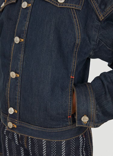 Boxer Denim Jacket Vivienne Westwood Boxer Denim Jacket Blue vvw0252023