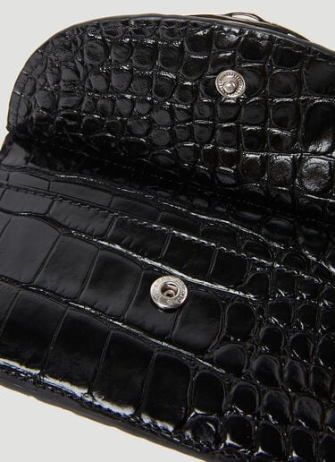 ハーフムーンカードホルダー Vivienne Westwood ハーフムーンカードホルダー ブラック vvw0253036
