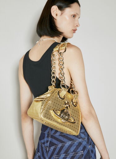 아카이브 오브 체인 핸드백 Vivienne Westwood 아카이브 오브 체인 핸드백 골드 vvw0254018