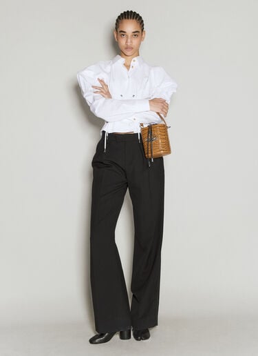 Vivienne Westwood 데이지 스몰 버킷 백 브라운 vvw0255006