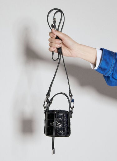 Vivienne Westwood 미니 데이지 숄더백 블랙 vvw0255021