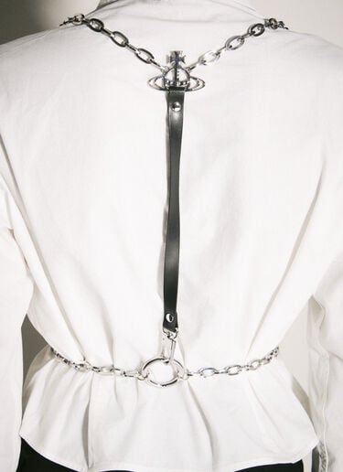 Stud Belt Chain Harness Vivienne Westwood Stud Belt Chain Harness Black vvw0257006