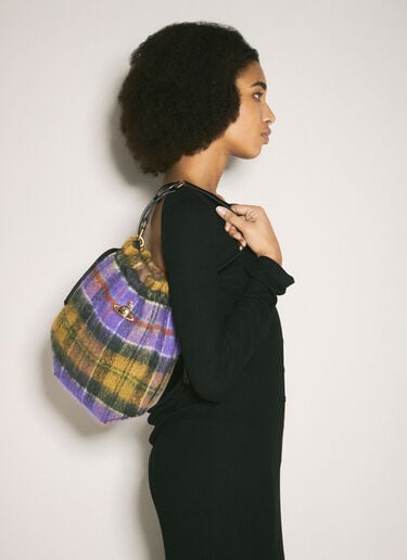 Vivienne Westwood Drawstring Pouch Purple vvw0258005