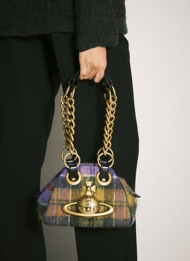 Archive Chain Shoulder Bag Vivienne Westwood Archive Chain Shoulder Bag Purple vvw0258006