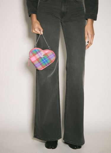 Vivienne Westwood 心形斜挎包 粉色 vvw0258016