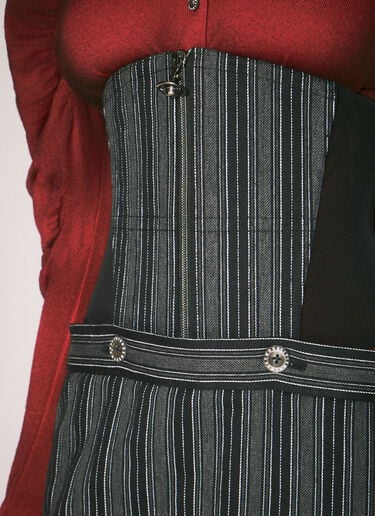 Vivienne Westwood Foam Corset Skirt Black vvw0258041