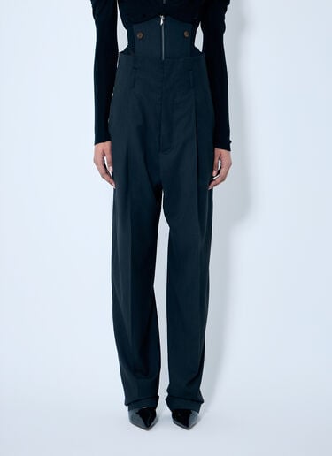 Vivienne Westwood Zoot Corset Pants Black vvw0259036