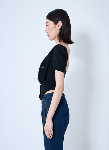 Vivienne Westwood 베아 코르셋 탑 블랙 vvw0260011