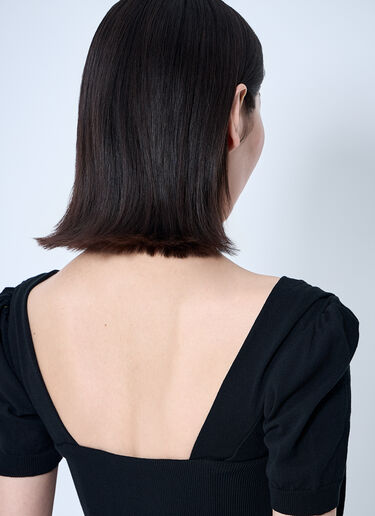 Vivienne Westwood 베아 코르셋 탑 블랙 vvw0260011