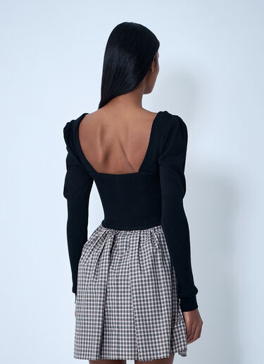 Bea Corset Cardigan Vivienne Westwood Bea Corset Cardigan Black vvw0261006