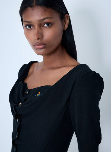 Bea Corset Cardigan Vivienne Westwood Bea Corset Cardigan Black vvw0261006