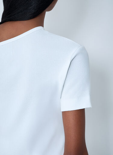 Vivienne Westwood Logo Motif T-Shirt White vvw0261008
