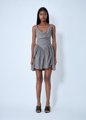 Vivienne Westwood Mini Sunday Dress White vvw0261011