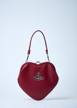 Vivienne Westwood Belle Heart Frame Handbag Red vvw0261036