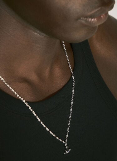 Allie Pendant Necklace Vivienne Westwood Allie Pendant Necklace Silver vww0158010