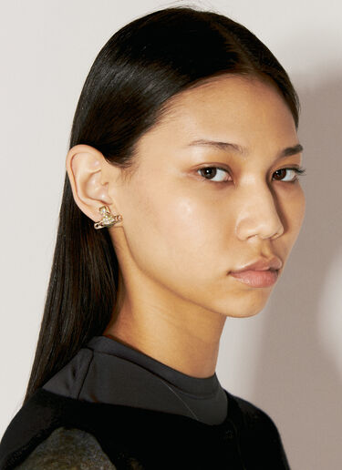 Vivienne Westwood 키티 귀걸이 골드 vww0256005