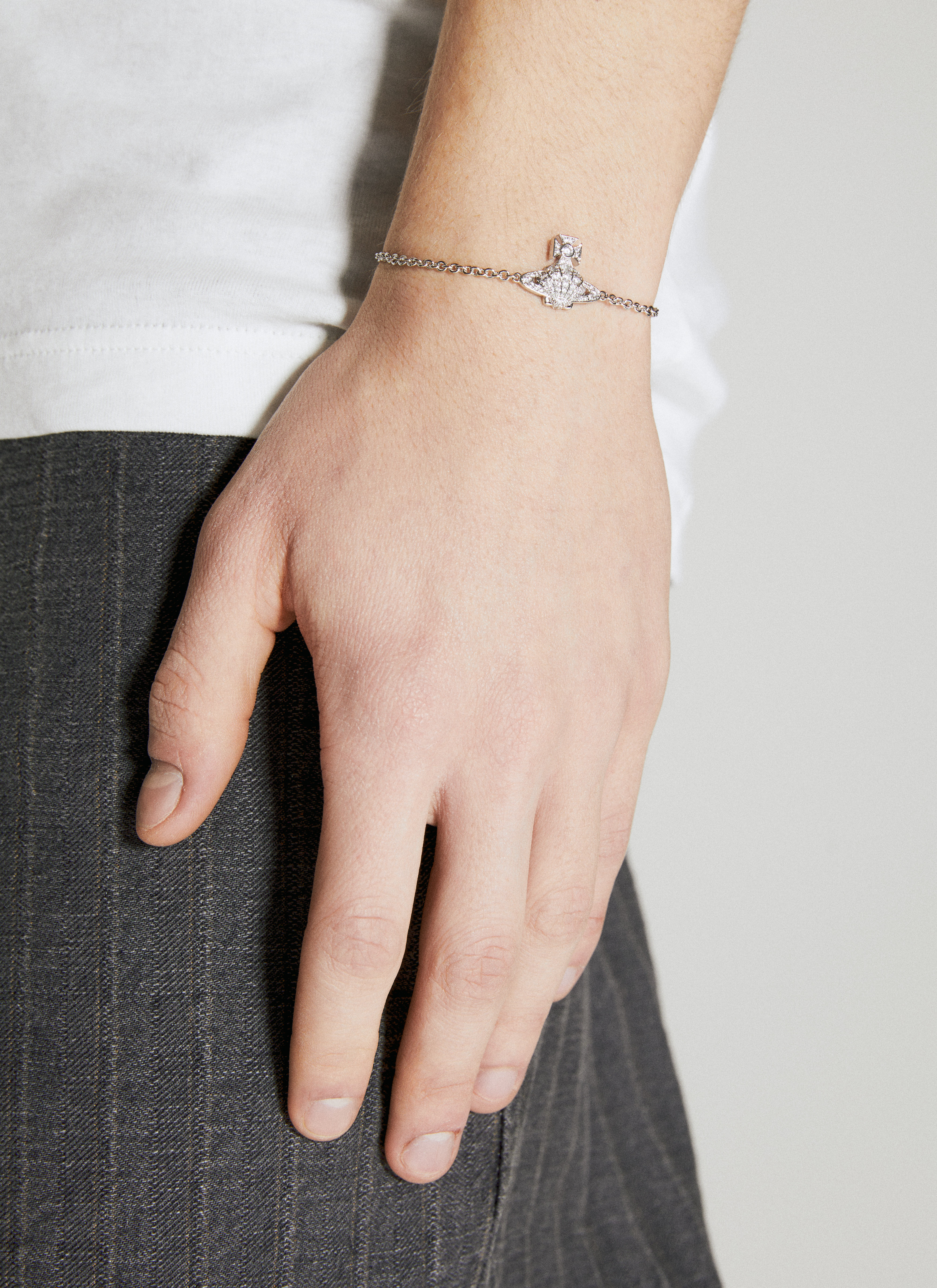 Vivienne Westwood Natalina Bracelet en Silver pour homme