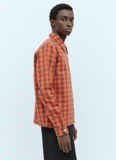 Etudes Check Jacket Wales Bonner Etudes Check Jacket Red wbn0154001