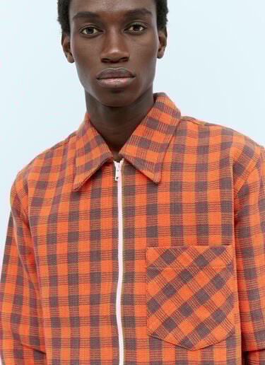 Etudes Check Jacket Wales Bonner Etudes Check Jacket Red wbn0154001