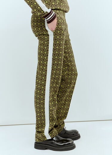 Wales Bonner Power Track Pants Green wbn0156001