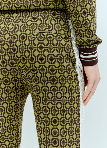 Wales Bonner Power Track Pants Green wbn0156001