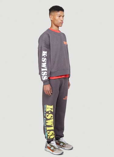 X K-Swiss Sweatshirt Willy Chavarria X K-Swiss Sweatshirt Grey wcv0140009