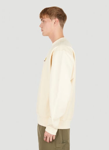 American Script Sweatshirt Carhartt WIP American Script Sweatshirt Cream wip0150052