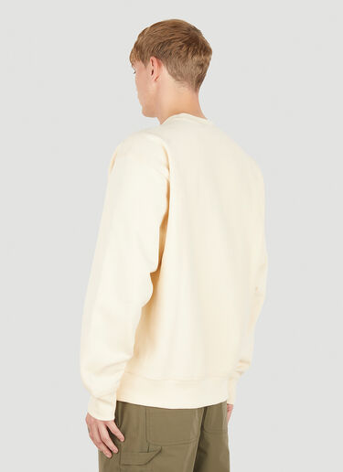 Carhartt WIP 아메리칸 스크립트 스웨트셔츠 크림 wip0150052