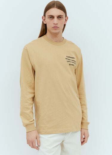 Reverse Hammer T-Shirt Carhartt WIP Reverse Hammer T-Shirt Beige wip0154036