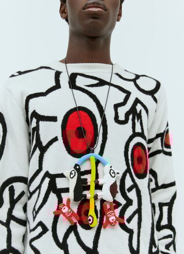 Walter Van Beirendonck Dogs Jewel 项链  彩色 wlt0154032
