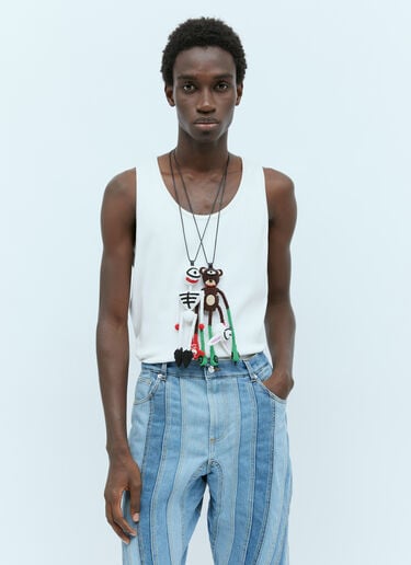 Bear Jewel Necklace Walter Van Beirendonck Bear Jewel Necklace Brown wlt0154033