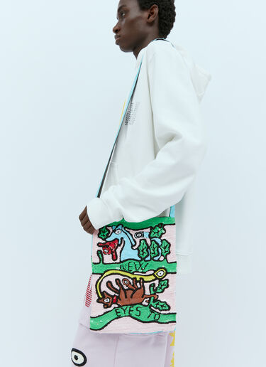 New Eyes 亮片斜挎包 Walter Van Beirendonck New Eyes 亮片斜挎包 黑色 wlt0154034