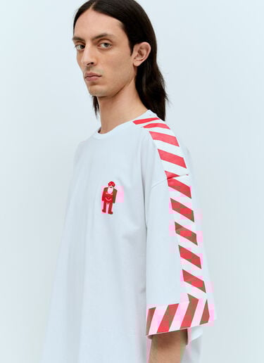 Danger T-Shirt Walter Van Beirendonck Danger T-Shirt White wlt0156015