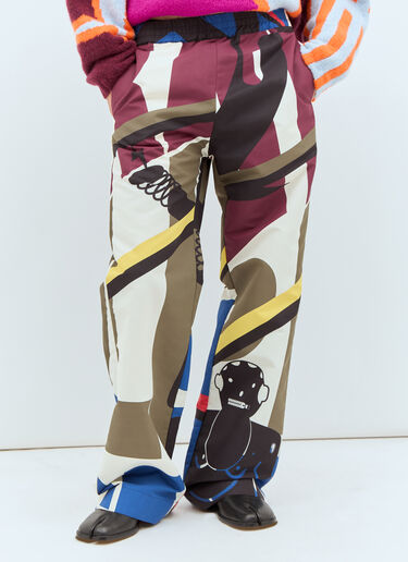 Printed Pants Walter Van Beirendonck Printed Pants Multicolour wlt0158004