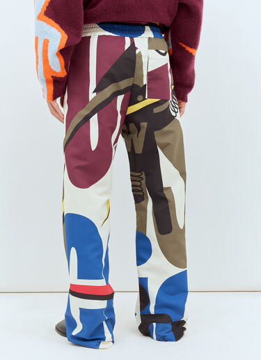 Walter Van Beirendonck 印花长裤  彩色 wlt0158004
