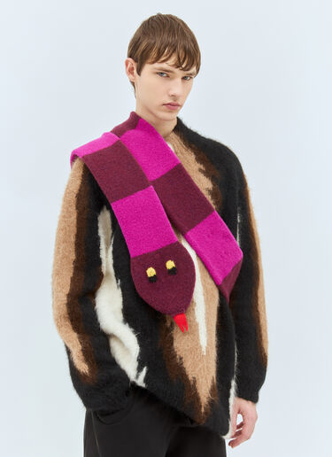 Snake Scarf Walter Van Beirendonck Snake Scarf Red wlt0158032