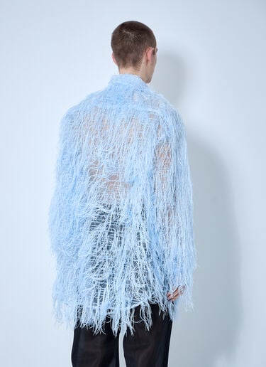 毛绒宽松衬衫 Walter Van Beirendonck 毛绒宽松衬衫 浅蓝色 wlt0160006