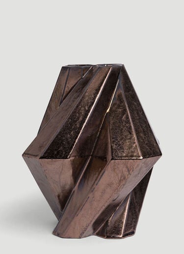 Bohinc Studio Fortress Pillar Vase Bronze wps0638276