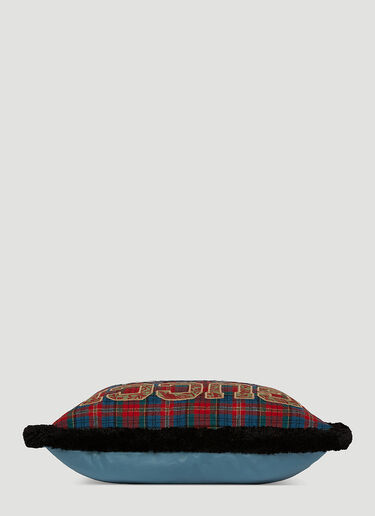 Tartan Cushion Gucci Tartan Cushion Blue wps0644038