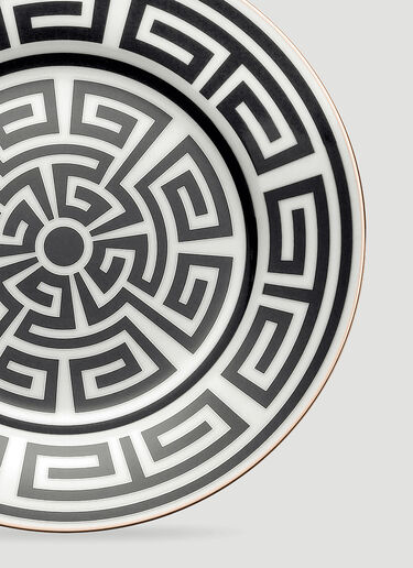Ginori 1735 Set of Two Labirinto Dessert Plate Black wps0644437