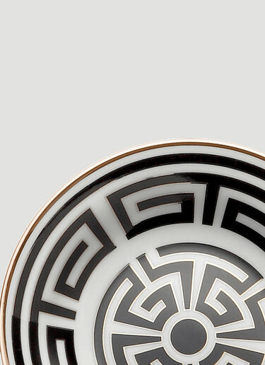 Ginori 1735 Set of Two Labirinto Coffee Saucer Black wps0644445